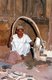 India: A marble craftsman at the tomb of I'timad-ud-Daulah, Agra